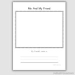 Free Friendship Worksheets For Kindergarten And 1st Grade