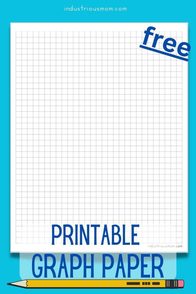 Free Printable Graph Paper With 1/4 inch squares