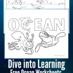 Discover the Ocean: Coloring Page with Sea Creatures and Ocean Introduction